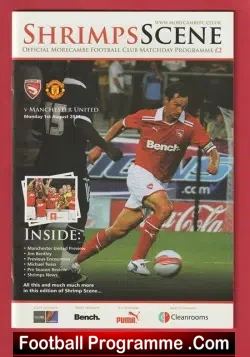 Morecambe v Manchester United 2011