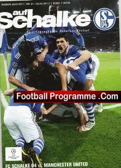 Schalke v Manchester United 2011 – Champions League Semi Final
