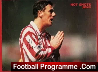 Southampton FC Matt Le Tissier Autographed Picture - football memorabilia