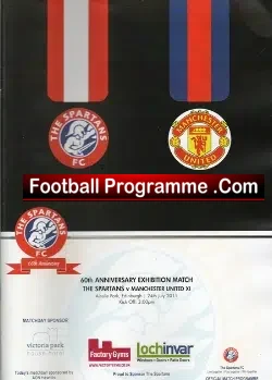 Spartans v Manchester United 2011 – 60th Anniversary Match