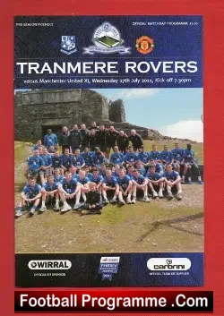 Tranmere Rovers v Manchester United 2011