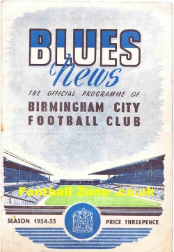 Birmingham City v Manchester City 1955