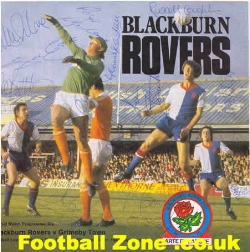 Blackburn Rovers v Grimsby Town 1980 – Signed Autographs