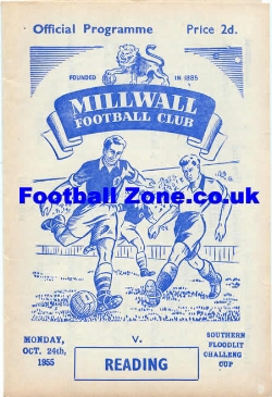 Millwall v Rotherham United 1955 - Friendly Match