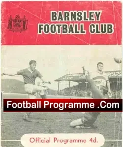 Barnsley v Scunthorpe United 1964 – Autographs