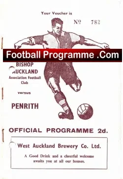 Bishop Auckland v Penrith 1954