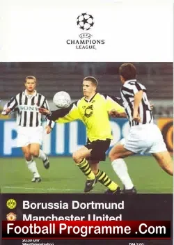 Borussia Dortmund v Manchester United 1997 – in Germany
