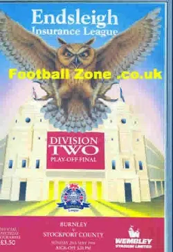 Burnley v Stockport County 1994 – Play Off Final
