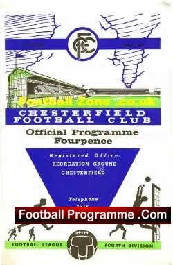 Chesterfield v Gillingham 1961