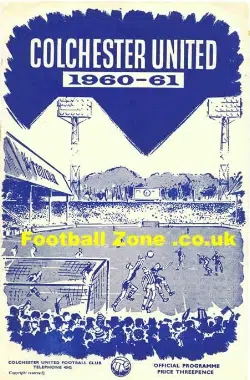 Colchester United v Walsall 1961