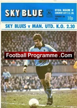 Coventry City v Manchester United 1974