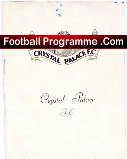 Crystal Palace v Coventry City 1963