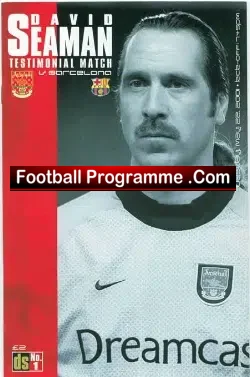 David Seaman Testimonial Arsenal Barcelona 2001 – Mr Safe Hands