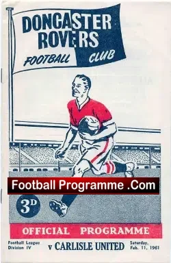 Doncaster Rovers v Carlisle United 1961