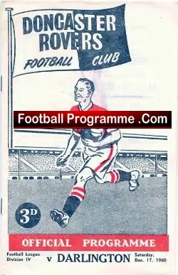 Doncaster Rovers v Darlington 1960