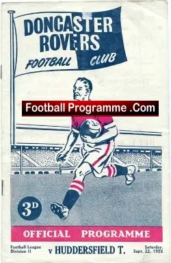 Doncaster Rovers v Huddersfield Town 1956