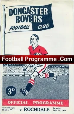 Doncaster Rovers v Rochdale 1959