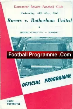 Doncaster Rovers v Rotherham United 1966