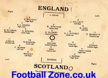 England v Scotland 1954 – Wembley Pirate Football Programme