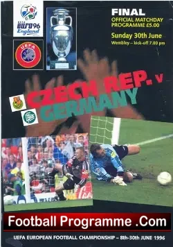 Euro 96 Finals Germany v Czech Republic 1996 – Wembley