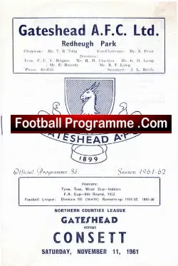 Gateshead v Consett 1961