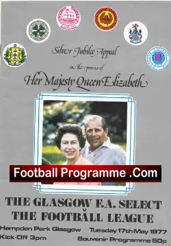 Glasgow FA v Select Queens Jubilee 1977 – Jardine+ Francis