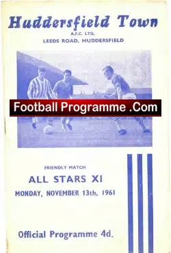 Huddersfield Town v All Stars 1961