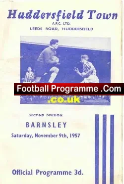 Huddersfield Town v Barnsley 1957