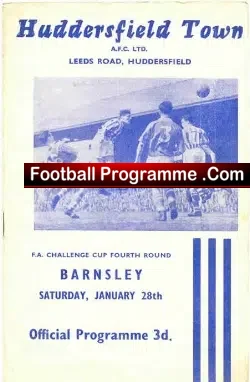 Huddersfield Town v Barnsley 1961 FA Cup