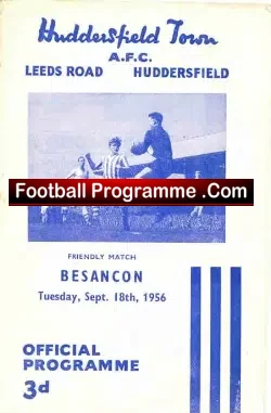 Huddersfield Town v Besancon 1956 – French Team
