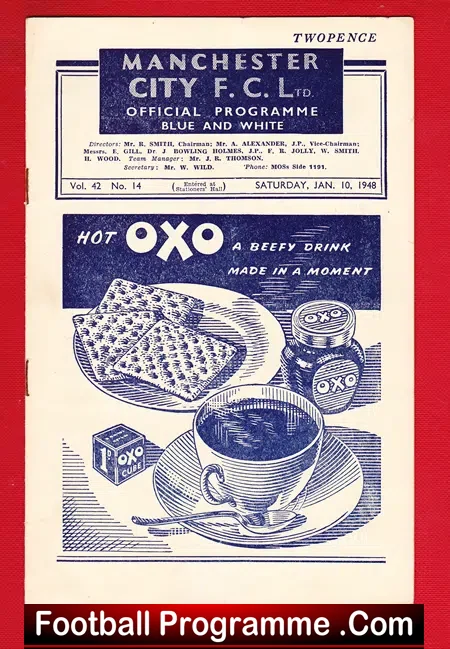 Manchester City v Barnsley 1948