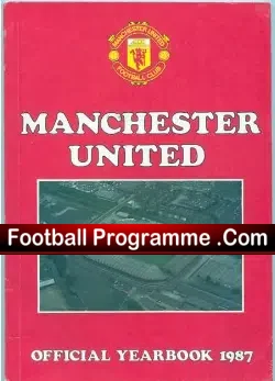 Manchester United Official Yearbook 1986 – 1987