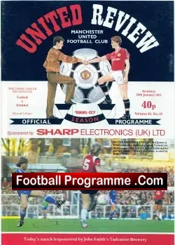 Manchester United v Arsenal 1987