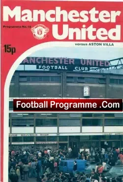 Manchester United v Aston Villa 1979