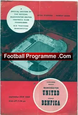 Manchester United v Benfica 1962 – Challenge Match