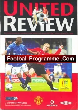 Manchester United v Charlton Athletic 2002