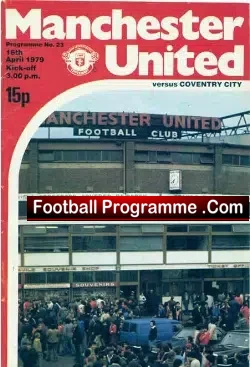 Manchester United v Coventry City 1979