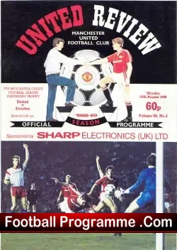 Manchester United v Everton 1988 – League Cup Trophy