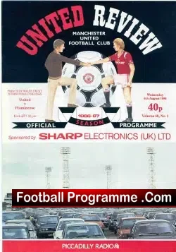 Manchester United v Fluminense 1986 – Brazil Football Team