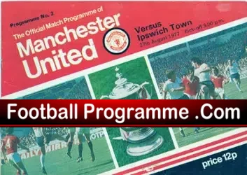 Manchester United v Ipswich Town 1977