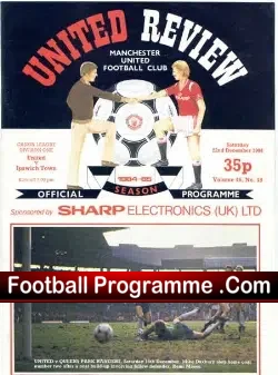 Manchester United v Ipswich Town 1984