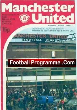 Manchester United v Leeds United 1979