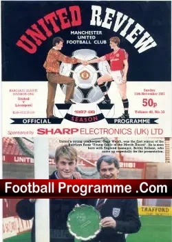 Manchester United v Liverpool 1987