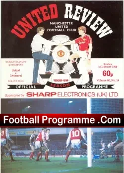 Manchester United v Liverpool 1989