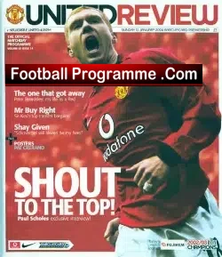 Manchester United v Newcastle United 2004