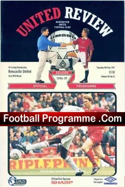 Manchester United v Newcastle United 1997