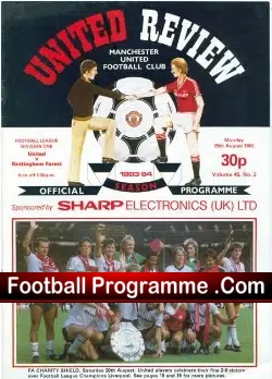 Manchester United v Nottingham Forest 1983
