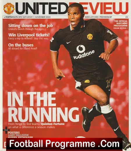 Manchester United v Portsmouth 2003 – Cristiano Ronaldo 1st Goal