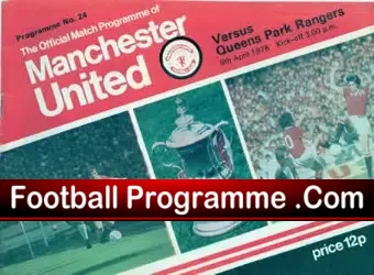 Manchester United v QPR 1978
