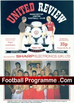 Manchester United v Southampton 1985